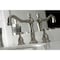 Kingston Brass KS1978RX Widespread Bathroom Faucet with Brass Pop-Up, Brushed Nickel KS1978RX - alternate 3
